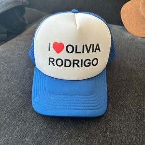 I ❤️ Olivia Rodrigo trucker hat